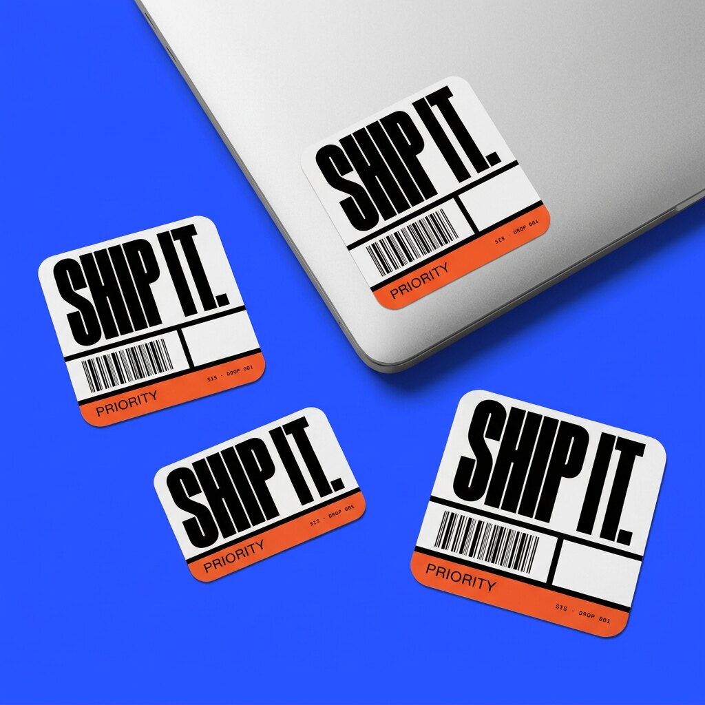 Ship It Sticker